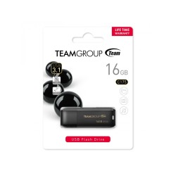 Pendrive Team Group C175 16GB USB 3,0 Preto Pendrive Team Group C175 16GB USB 3,0 Preto